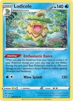 Ludicolo (Evolving Skies #34)