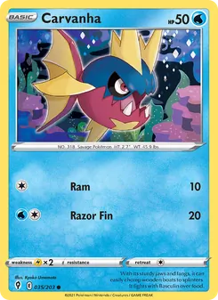 Carvanha (Evolving Skies #35)