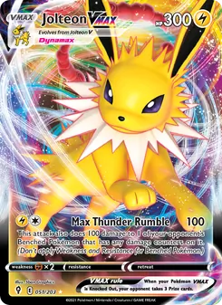 Jolteon VMAX (Evolving Skies #51)