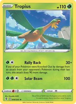 Tropius (Evolving Skies #6)