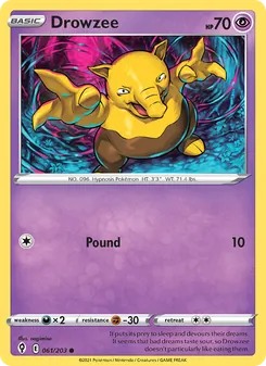 Drowzee (Evolving Skies #61)