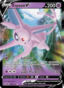 Espeon V (Evolving Skies #64)