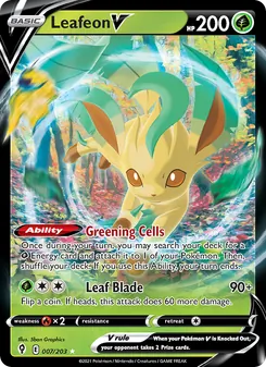 Leafeon V (Evolving Skies #7)