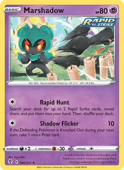 Marshadow (Evolving Skies #80)