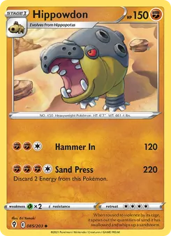Hippowdon (Evolving Skies #85)