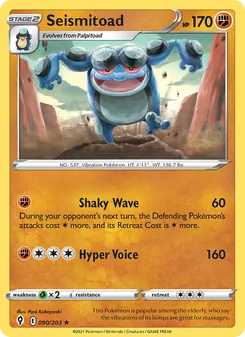 Seismitoad (Evolving Skies #90)