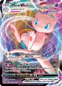 Mew VMAX (Fusion Strike #114)