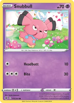 Snubbull (Fusion Strike #115)
