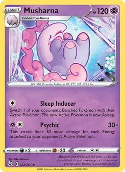 Musharna (Fusion Strike #122)