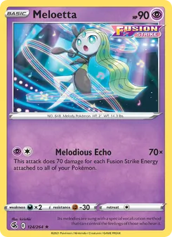 Meloetta (Fusion Strike #124)
