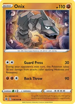 Onix (Fusion Strike #138)