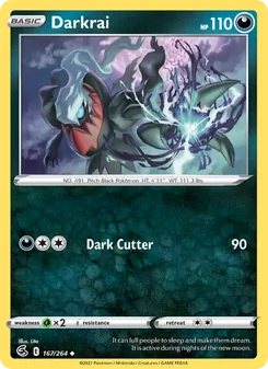 Darkrai (Fusion Strike #167)