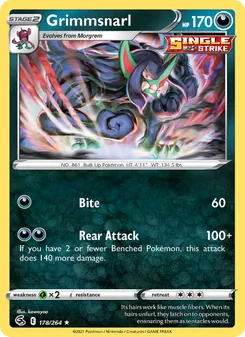 Grimmsnarl (Fusion Strike #178)