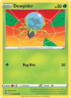 Dewpider (Fusion Strike #19)