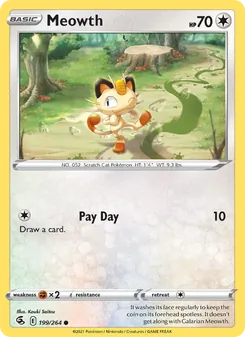 Meowth (Fusion Strike #199)