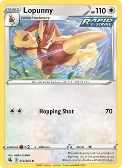 Lopunny (Fusion Strike #213)