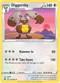 Diggersby (Fusion Strike #215)
