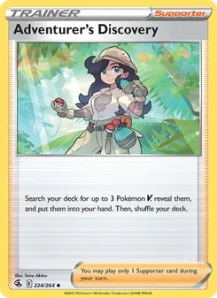Adventurer's Discovery (Fusion Strike #224)