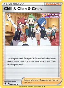 Chili & Cilan & Cress (Fusion Strike #227)