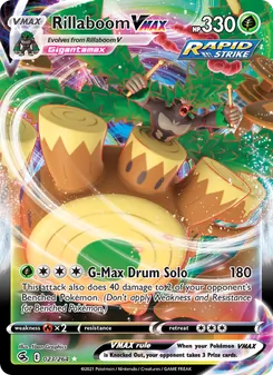 Rillaboom VMAX (Fusion Strike #23)