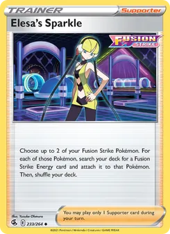 Elesa's Sparkle (Fusion Strike #233)