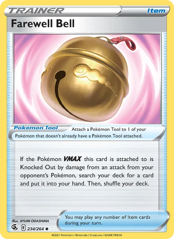 Farewell Bell — Fusion Strike #234 (Pokémon TCG card)