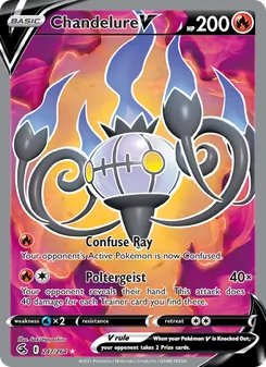Chandelure V (Fusion Strike #247)