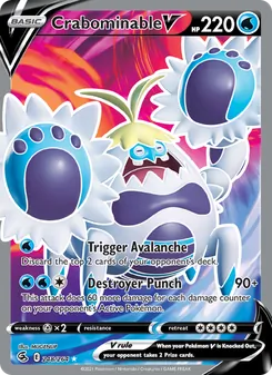 Crabominable V (Fusion Strike #248)