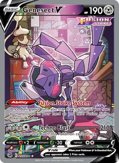 Genesect V (Fusion Strike #255)