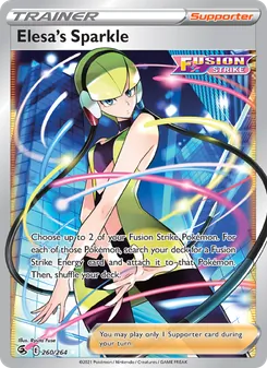 Elesa's Sparkle (Fusion Strike #260)