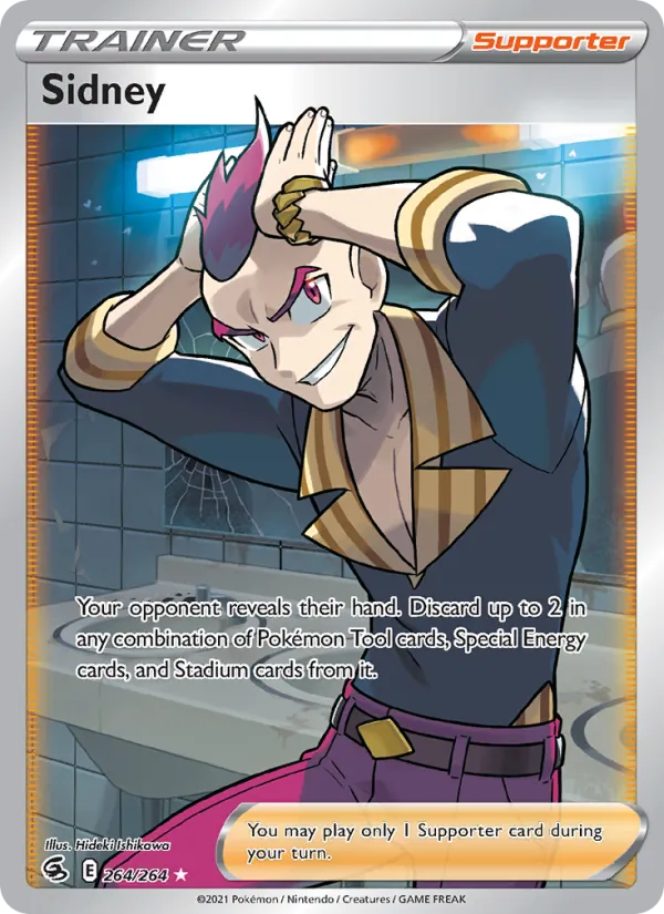 Sidney — Fusion Strike #264 (Pokémon TCG card)
