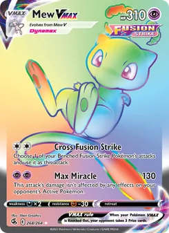 Mew VMAX (Fusion Strike #268)