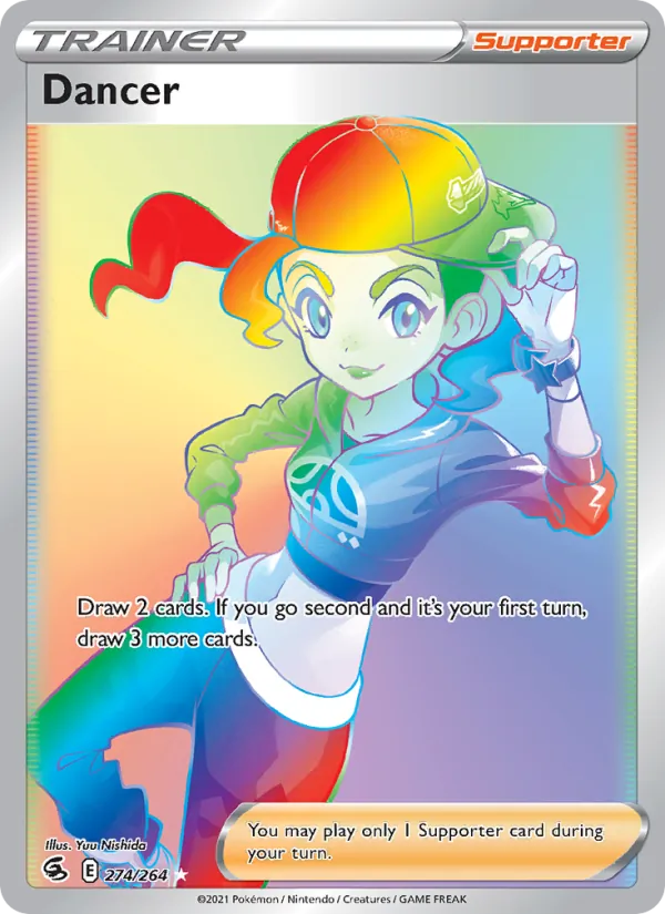 Dancer — Fusion Strike #274 (Pokémon TCG card)