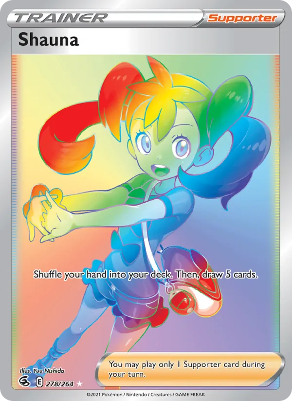 Shauna — Fusion Strike #278 (Pokémon TCG card)