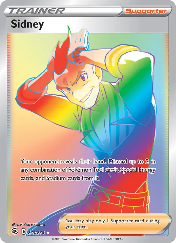 Sidney — Fusion Strike #279 (Pokémon TCG card)
