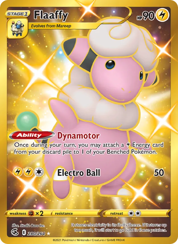 Flaaffy — Fusion Strike #280 (Pokémon TCG card)