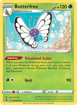 Butterfree (Fusion Strike #3)