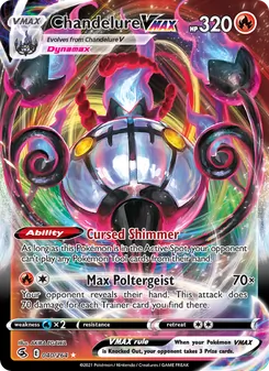 Chandelure VMAX (Fusion Strike #40)