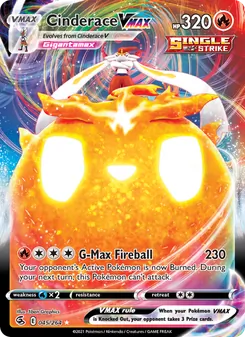 Cinderace VMAX (Fusion Strike #45)