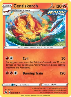 Centiskorch (Fusion Strike #48)