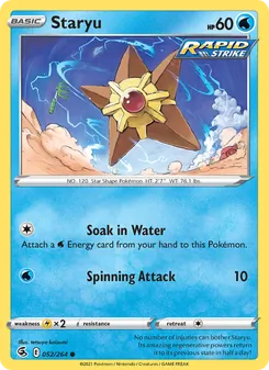 Staryu (Fusion Strike #52)