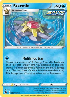 Starmie (Fusion Strike #53)