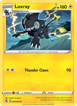 Luxray (Fusion Strike #93)