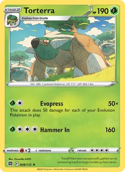 Torterra (Brilliant Stars #008)