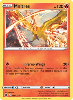 Moltres (Brilliant Stars #021)
