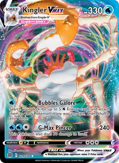 Kingler VMAX (Brilliant Stars #029)