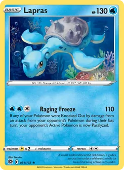 Lapras (Brilliant Stars #031)