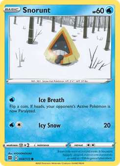 Snorunt (Brilliant Stars #034)