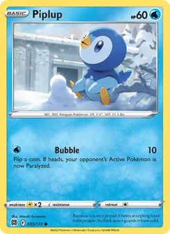 Piplup (Brilliant Stars #035)