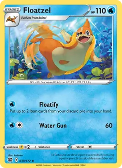 Floatzel (Brilliant Stars #039)